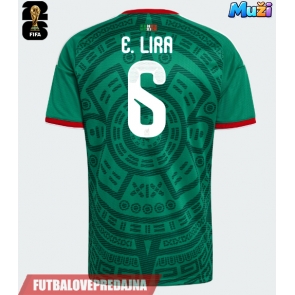 Lacne Muži Futbalové dres Mexiko Erik Lira #6 MS 2026 Krátky Rukáv - Domáci
